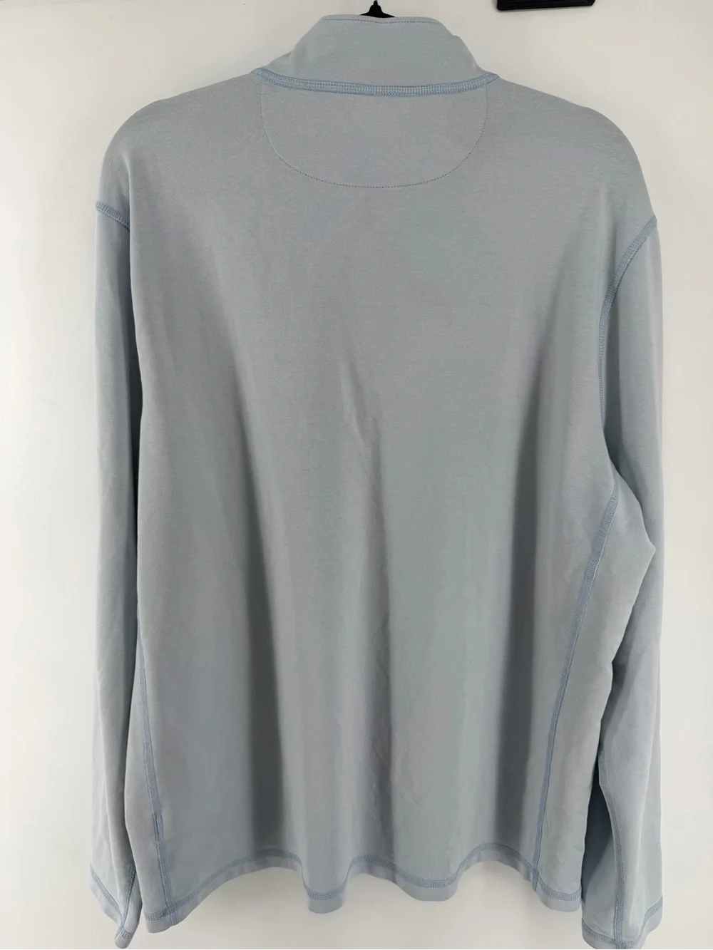 J.Crew Performance 1/4 Zip Pullover Mens XL Light Blue Casual Golf